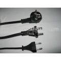 VDE power cable European certificate VDE approval cord mains lead assembly